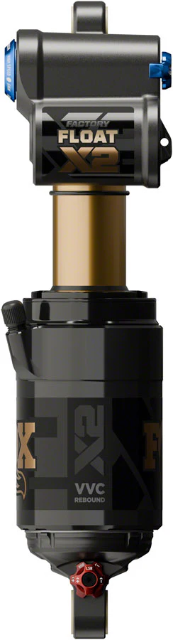 FOX FLOAT X2 Factory Rear Shock - Metric, 210 x 55 mm, 2-Position Lever, Kashima Coat - Image 3