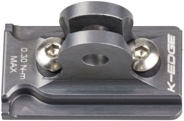 K-Edge K-EDGE NiteRider Adapter: for K-EDGE Go Big Mounts and Combo Mounts, Gun Metal