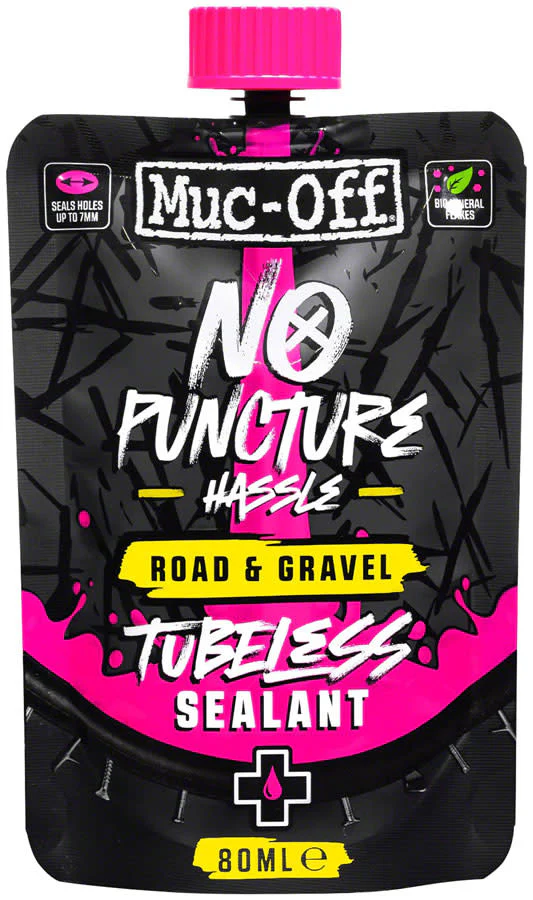 Muc-Off Road & Gravel Tubeless Sealant - Tubeless Sealant - 80ml