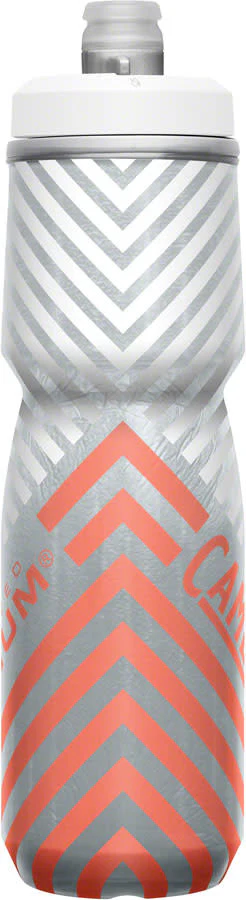 Camelbak Podium Chill Outdoor 24oz - Coral Stripe - Image 2