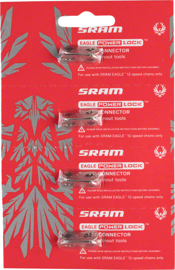 SRAM PowerLock, 12sp chain connector, Silver, SINGLE*