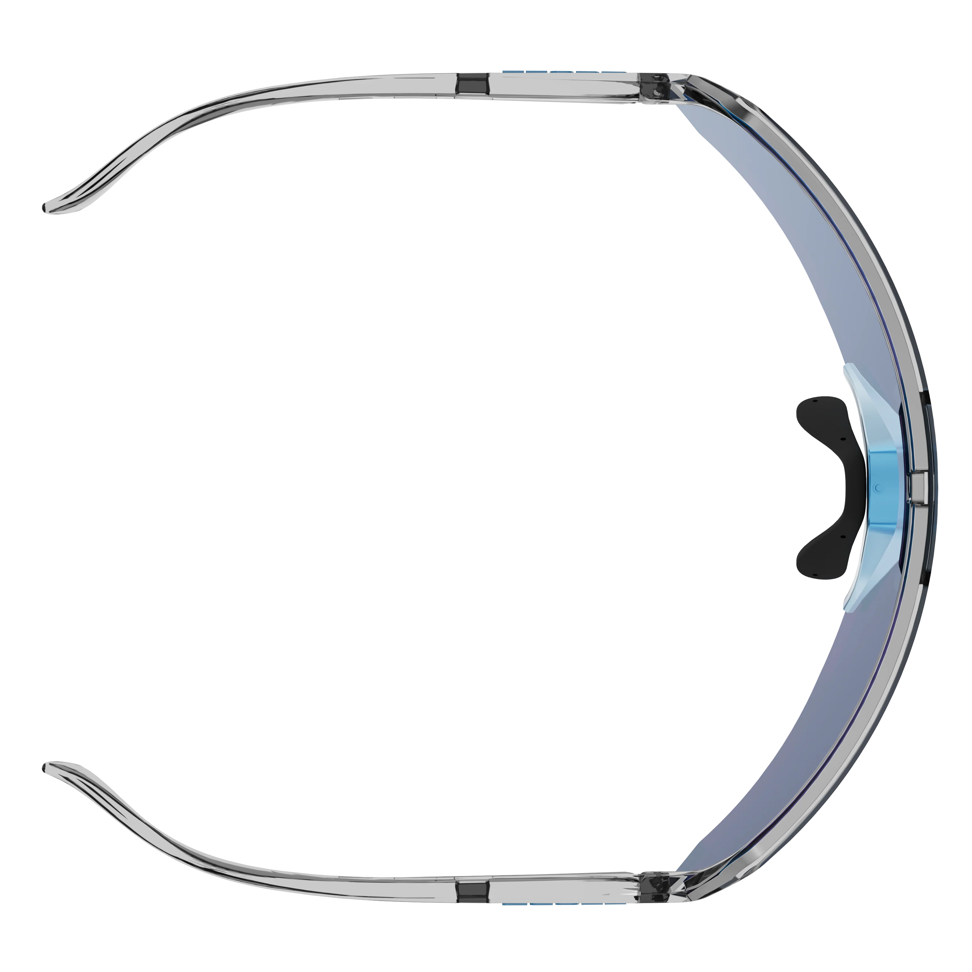 Scott Sport Shield Sunglasses - Black/Neon Blue - Image 4