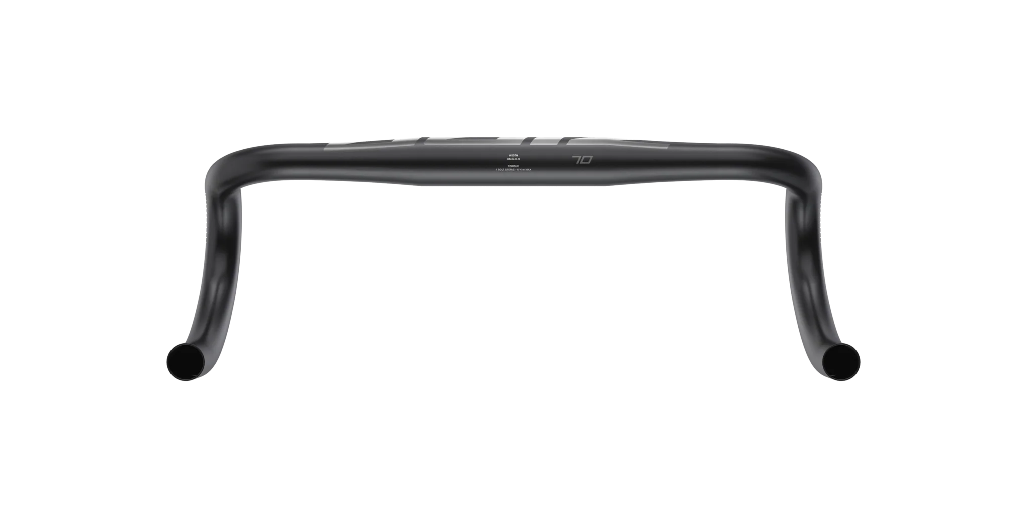 ZIPP Service Course SL-70 Drop Handlebar - Aluminum - 31.8mm - 42cm - Matte Black - B2 - Image 2