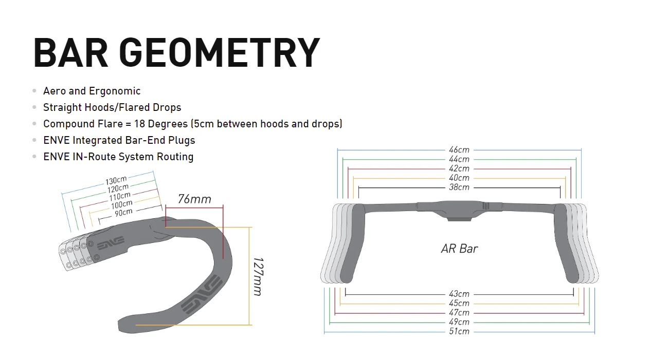 ENVE SES AR One-Piece Handlebar - Image 8