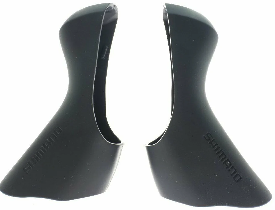 Shimano Ultegra ST-6800, 105 ST-5800, Tiagra ST-4700 STI Lever Hoods, Black, Pair