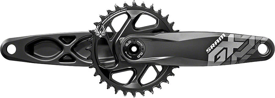 SRAM SRAM GX Eagle Crankset - 175mm, 12-Speed, 32t, Direct Mount, DUB Spindle Interface, Black