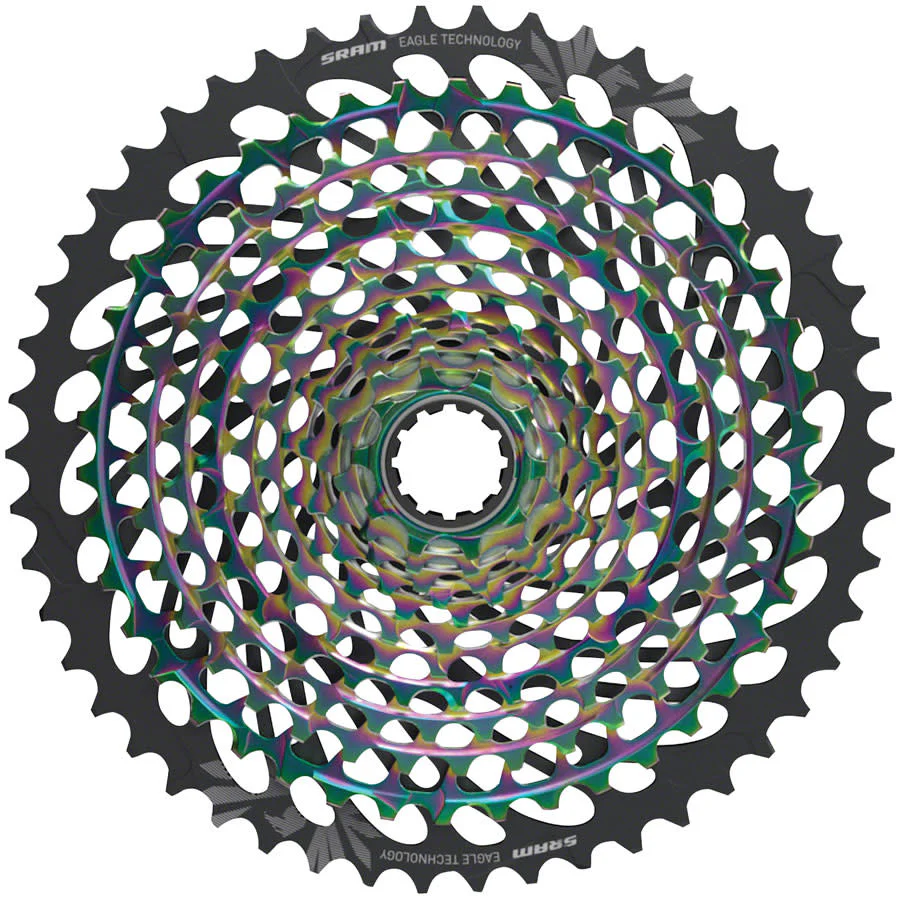SRAM XX1 Eagle AXS XG-1299 Cassette - 12-Speed, 10-50t, Rainbow, For XD Driver Body - Image 2
