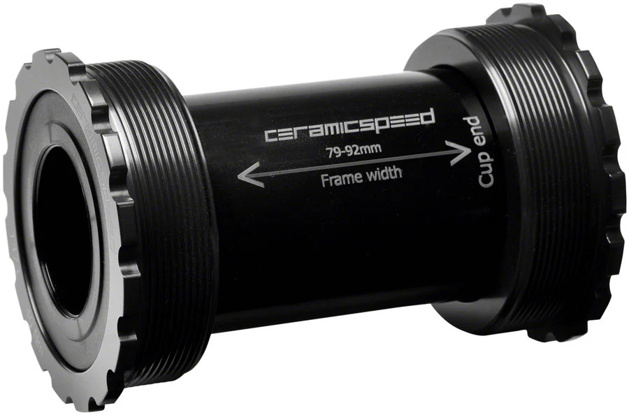 CeramicSpeed Bottom Bracket - T47/86 Inboard - 24mm Spindle  - Coated