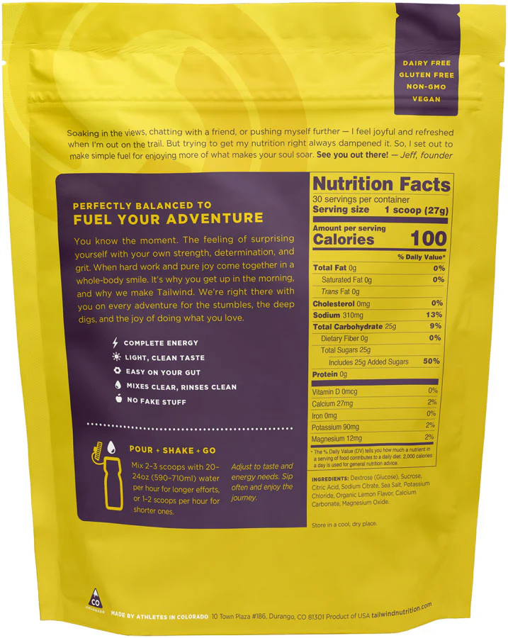 Tailwind Endurance Fuel - 30 Serving Bag - Image 9