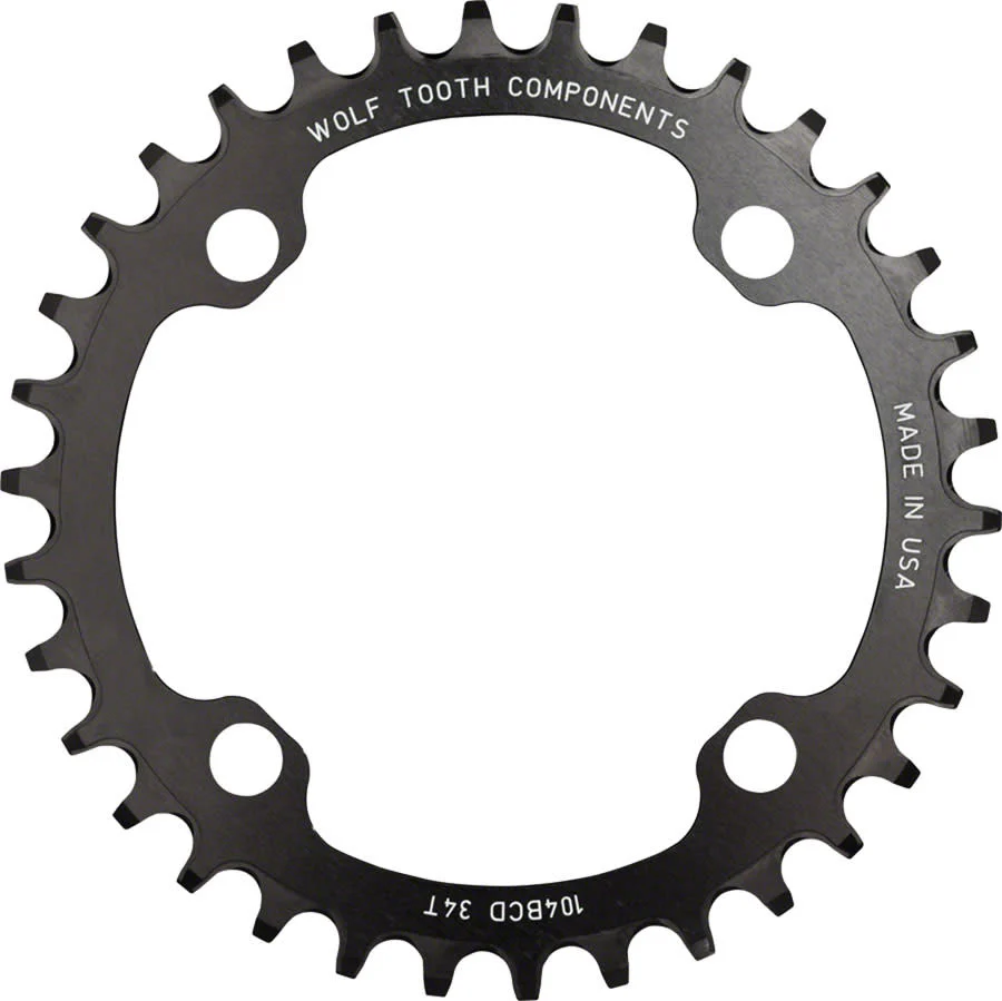 Wolf Tooth Drop Stop Chainring - 32t - 104 BCD - 4-Bolt - Image 2