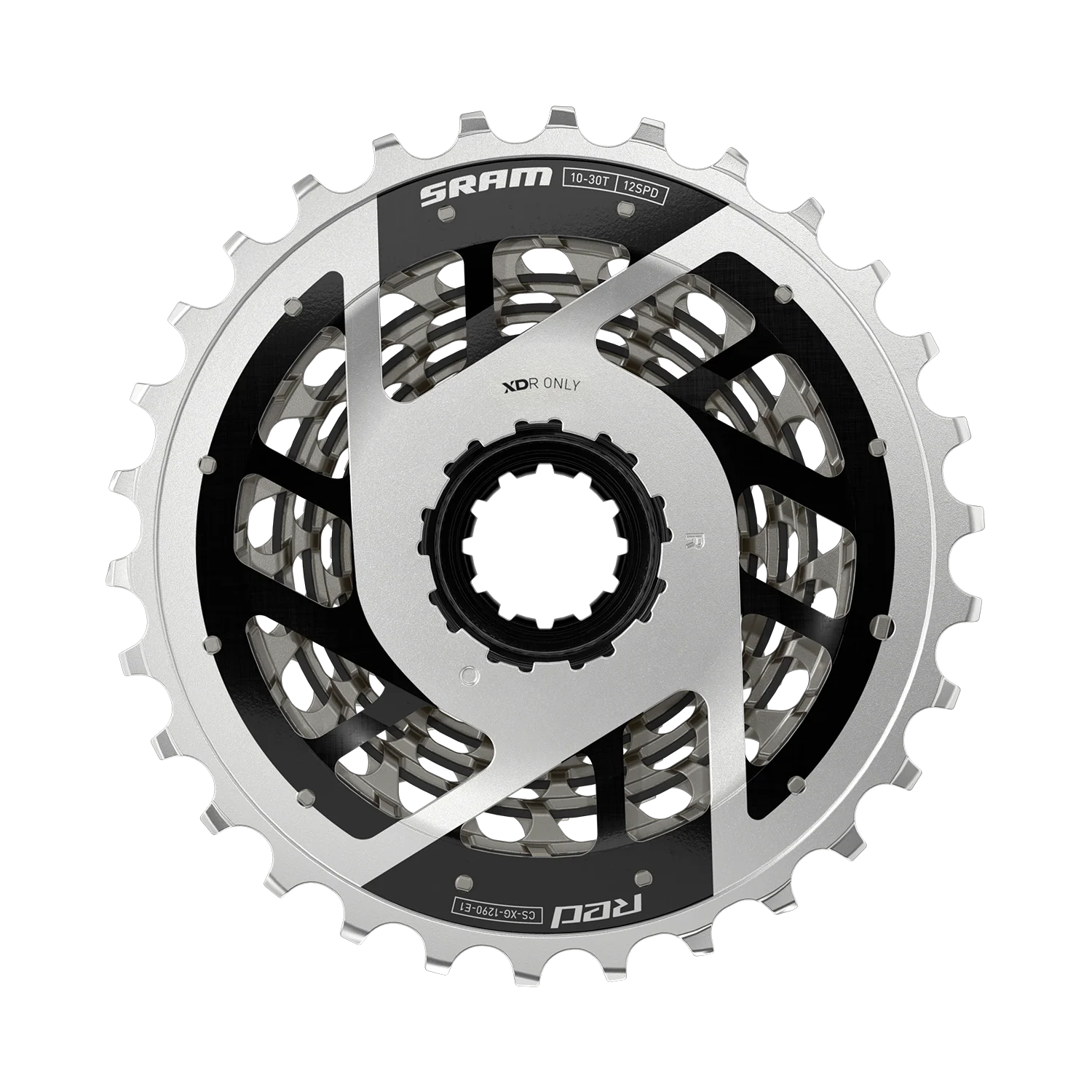SRAM XG-1290 E1 Silver 12 Speed Cassette - Image 4